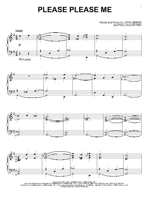 Product gallery: Page 1 of 1 Please Please Me, David Lanz
