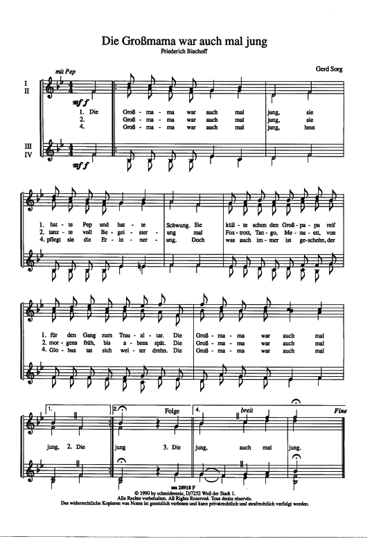 Product picture to: Die Großmama war auch mal jung Gerd Sorg