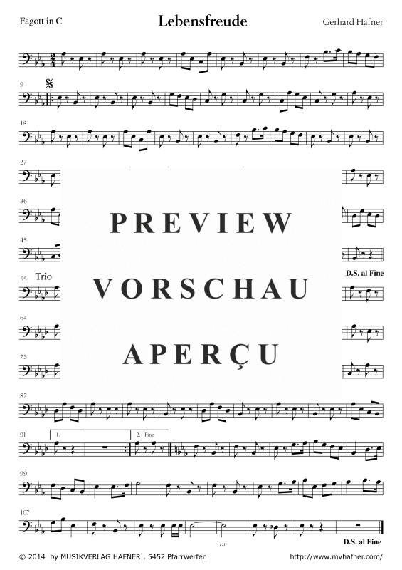 Product gallery: Page 10 of 11 Lebensfreude, , (large wind orchestra)