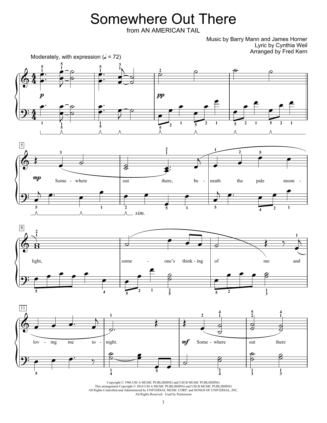 Produktbild zu: Somewhere Out There