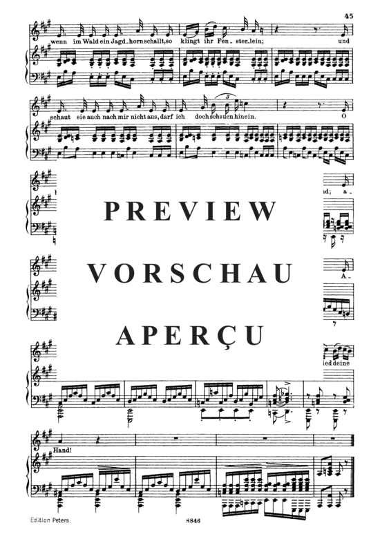 Product gallery: Page 4 of 4 Die Böse Farbe D.795-17 (Die Schöne Müllerin), , Medium Voice and Piano