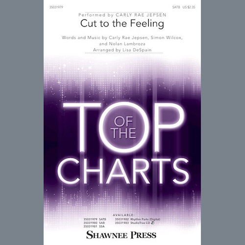 cover: Cut To The Feeling, Lisa DeSpain