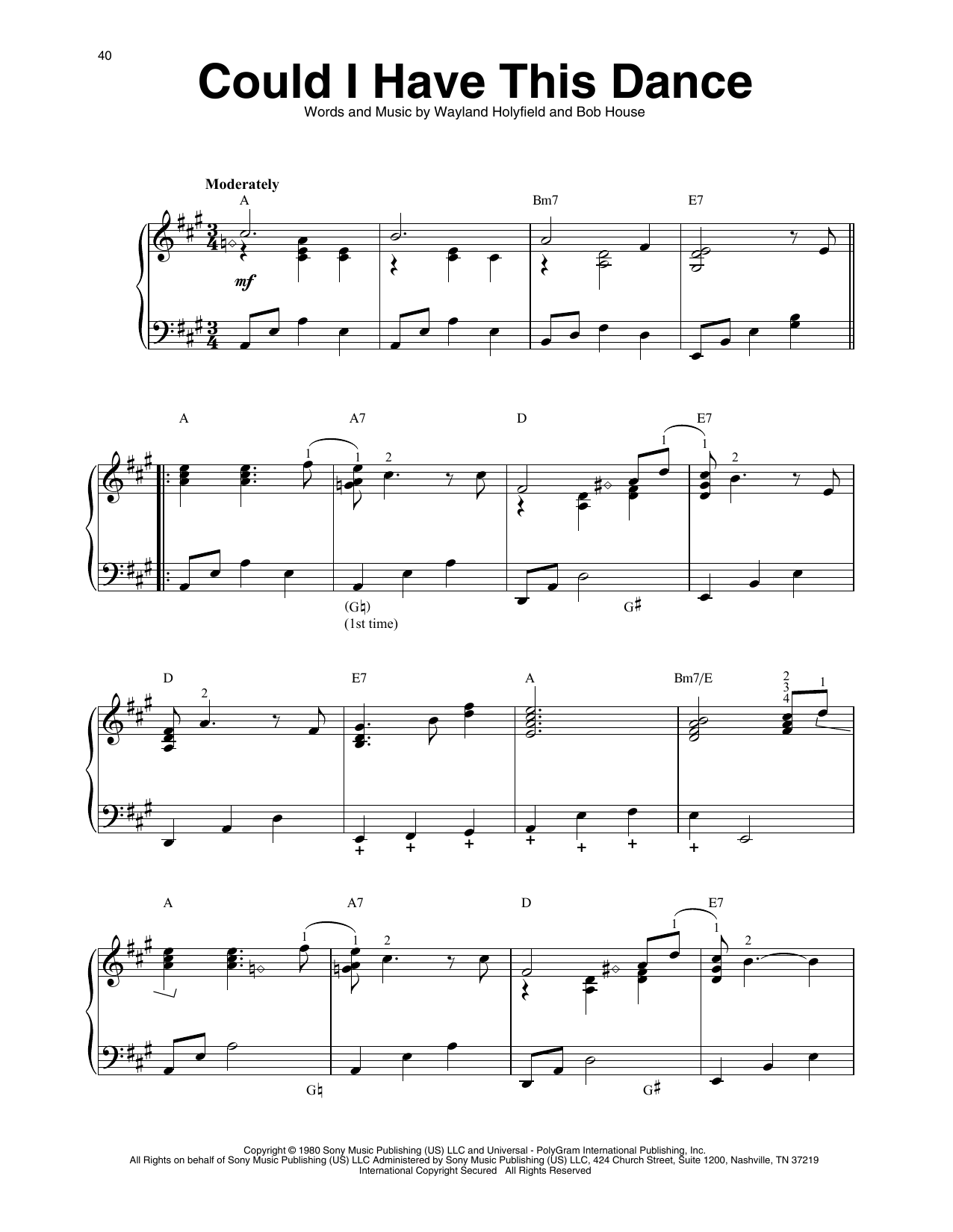 Produktgalerie: Seite 1 von 1 Could I Have This Dance, Anne Murray, Harfe