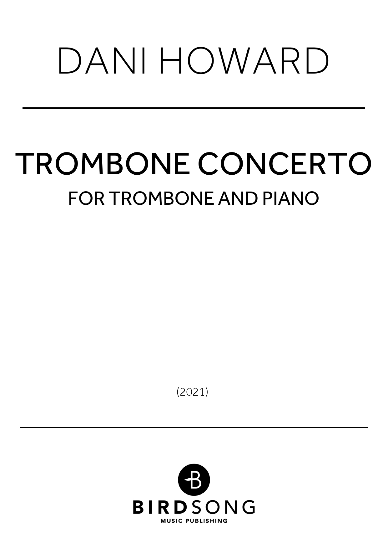 Produktbild zu: Trombone Concerto