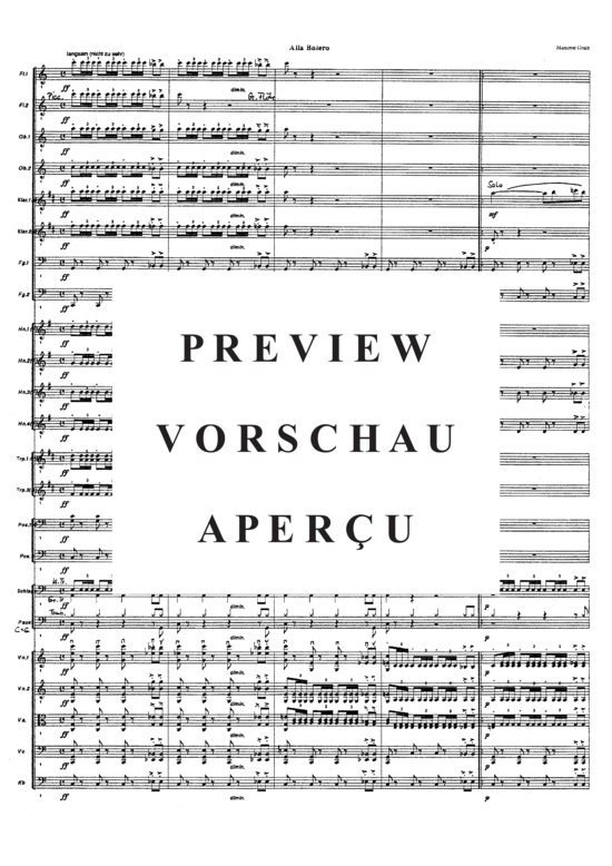 Product gallery: Page 5 of 21 Alla Bolero , , (orchestra)