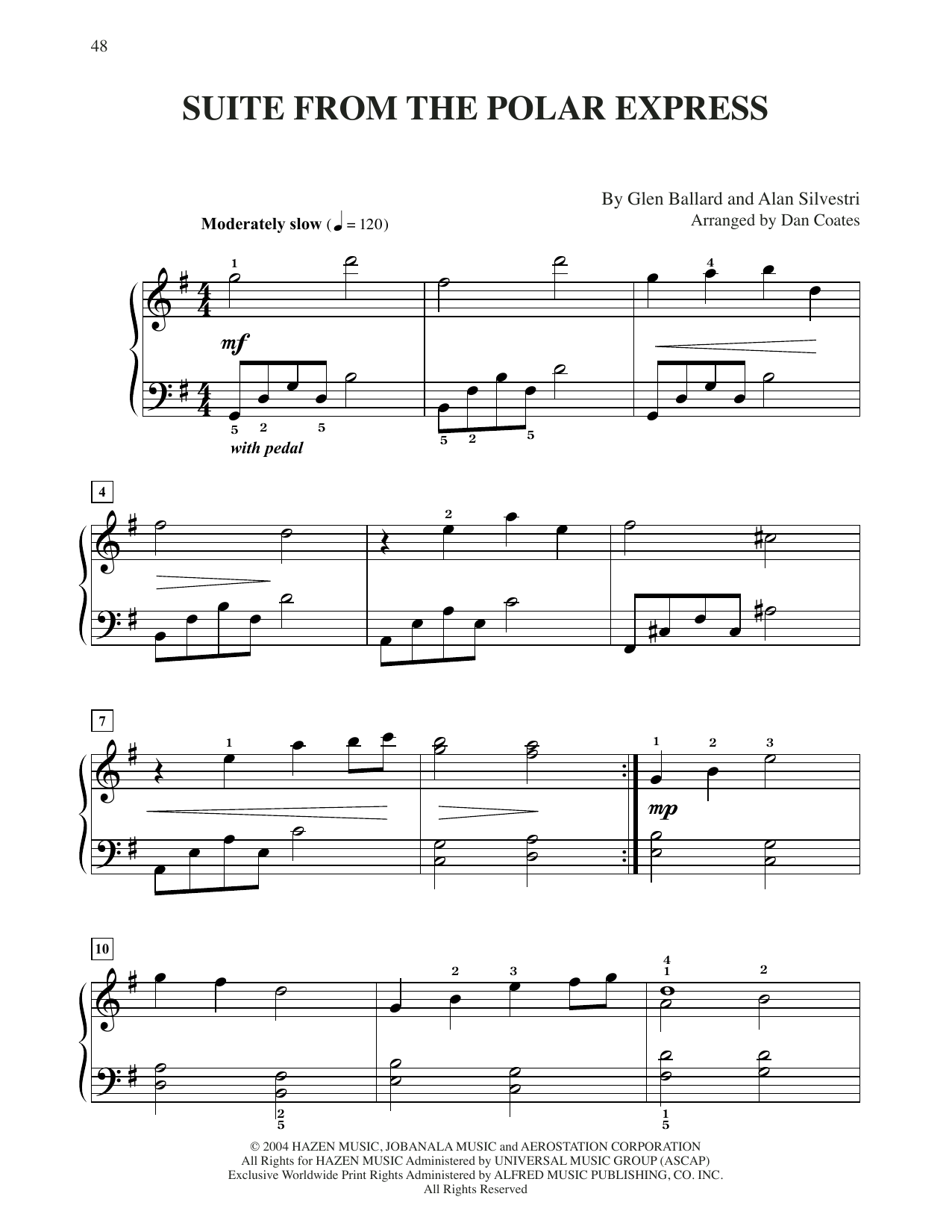 Product picture to: Suite (from The Polar Express) (arr. Dan Coates)