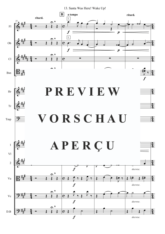 Produktgalerie: Seite 5 von 11 Santa Was Here! Wake Up!, , Kammer Orchester