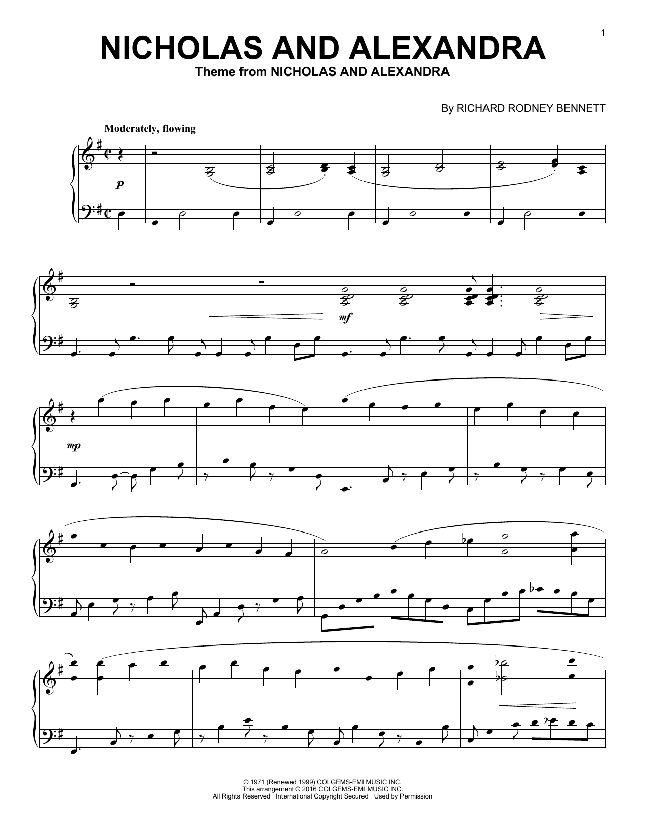 Product gallery: Page 1 of 1 Nicholas And Alexandra, Richard Rodney Bennett
