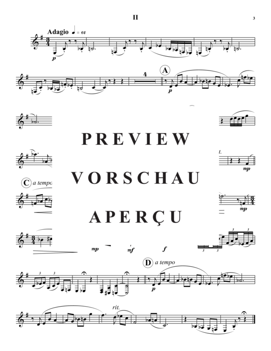 Product gallery: Page 13 of 21 Concerto für Bass Klarinette und Streichorchester, , 