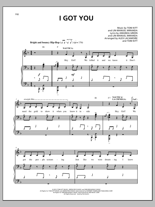 Produktbild zu: I Got You (from Bring It On: The Musical)