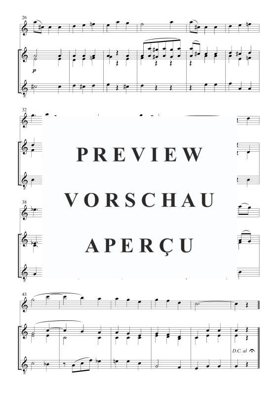 Product gallery: Page 5 of 5 Auch ich war ein Jüngling mit lockigem Haar, , Trumpet Solo and Trombone Choir
