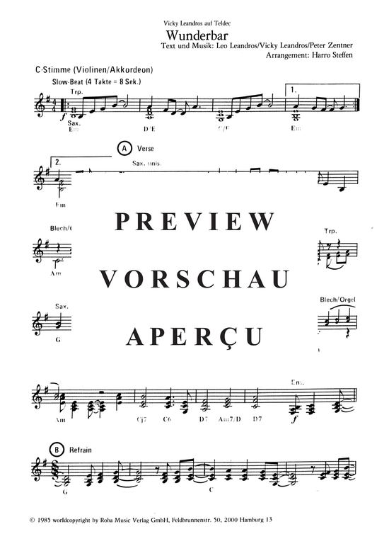 Produktgalerie: Seite 5 von 19 Wunderbar , Leandros, Vicky, (Combo)