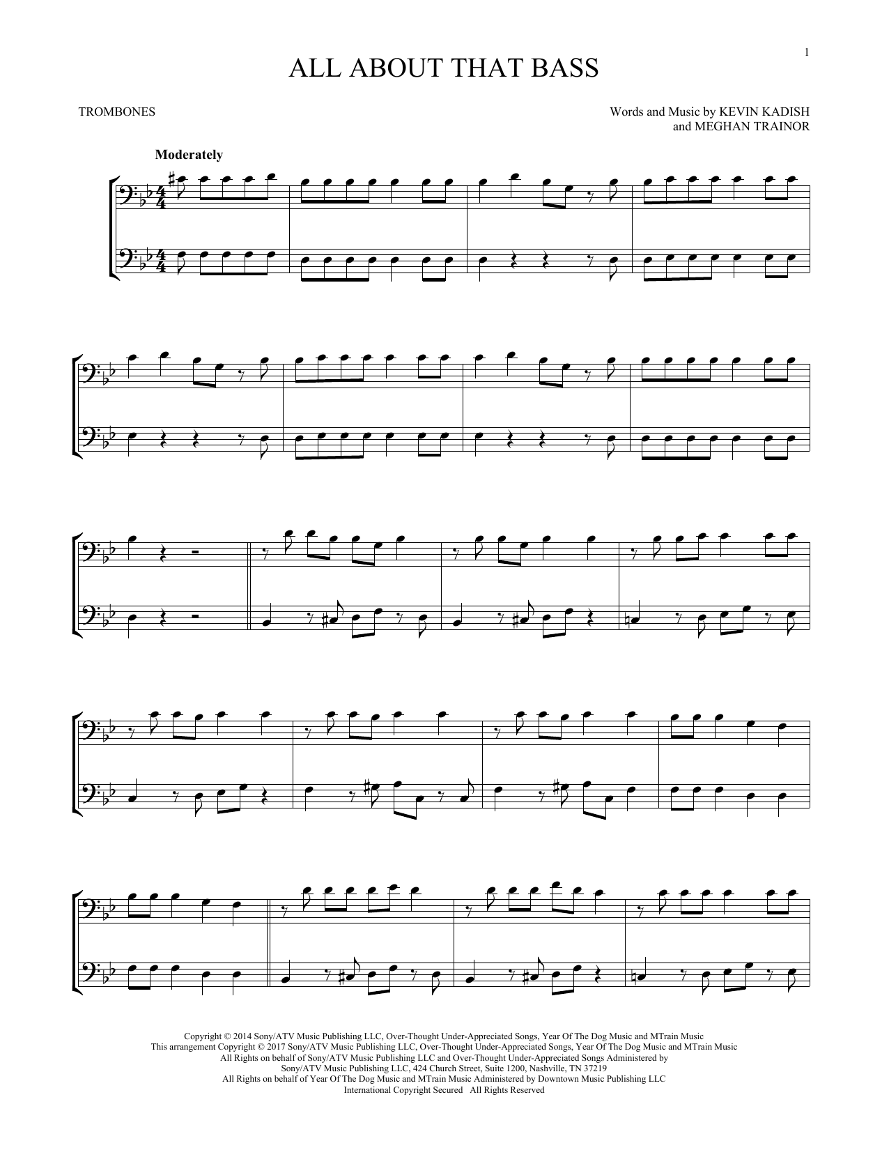 Product gallery: Page 1 of 1 All About That Bass, Meghan Trainor