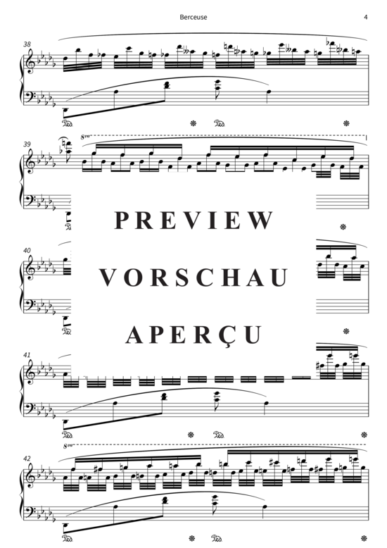 gallery: Berceuse - Op. 57 , , (Klavier Solo)