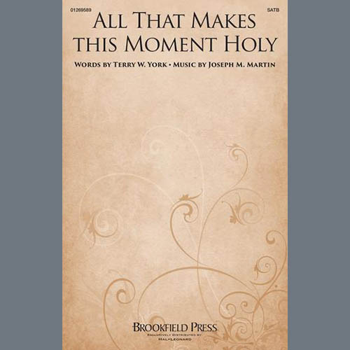 cover: All That Makes This Moment Holy, Joseph M. Martin