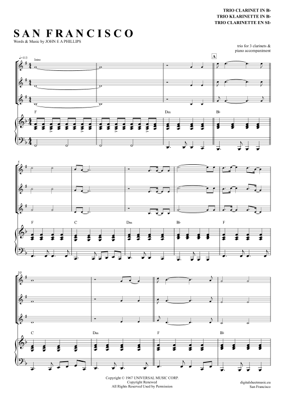 Produktbild zu: San FranciscoScott McKenzie