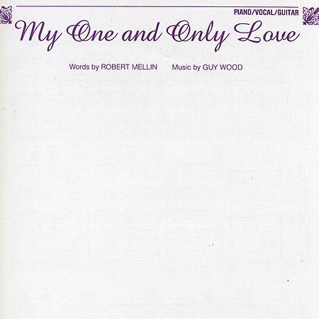 cover: My One And Only Love, Robert Mellin