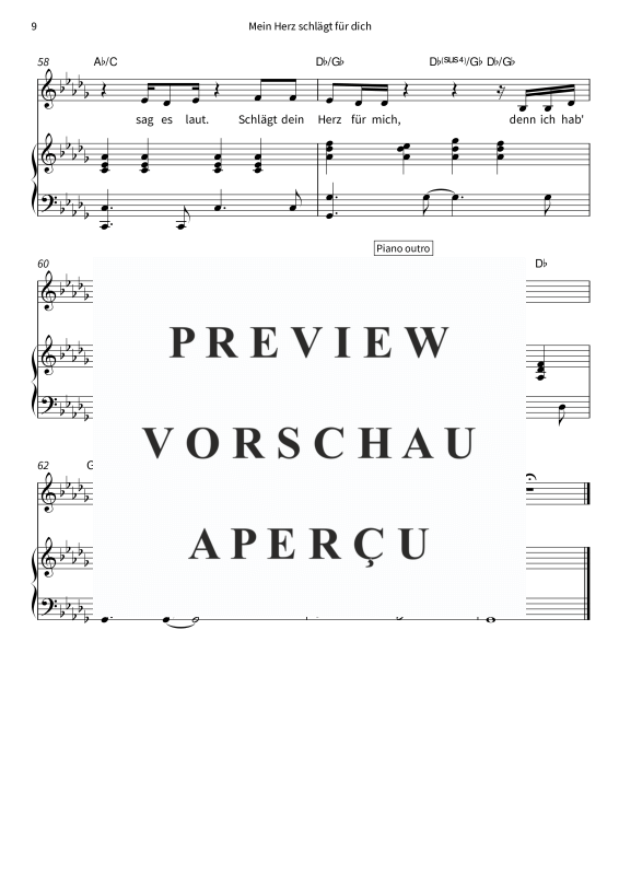 gallery: Mein Herz schlägt für dich, Vera Klima, (voice and piano)