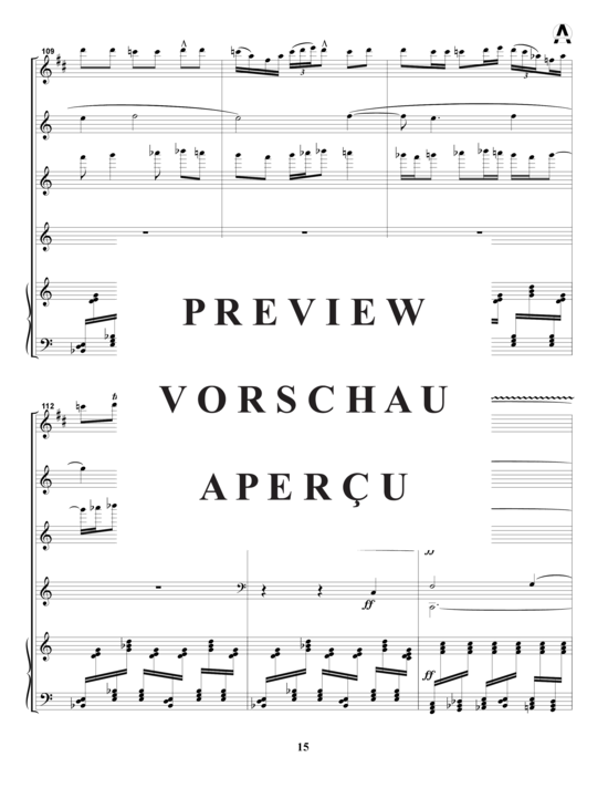 Product gallery: Page 18 of 21 Passacaglia , , (clarinet, trumpet, violin, viola + harpsichord)
