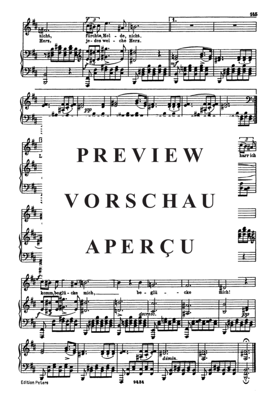 gallery: Ständchen, D.957-4 Leise fliehen meine lieder (Schwanengesang) , ,  (Gesang tief + Klavier)