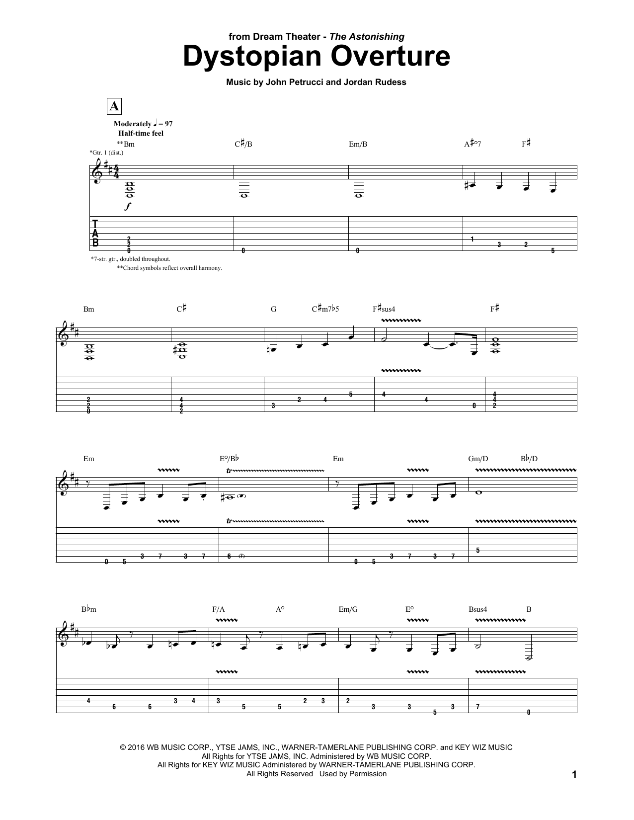 Product gallery: Page 1 of 1 Dystopian Overture, Dream Theater