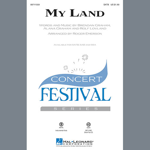 Produktbild zu: My Land (arr. Roger Emerson)