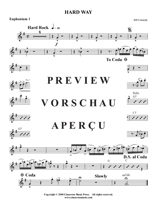 Product gallery: Page 6 of 10 Hard Way , , (Tuba Quartet: 2x Baritone, 2xTuba)