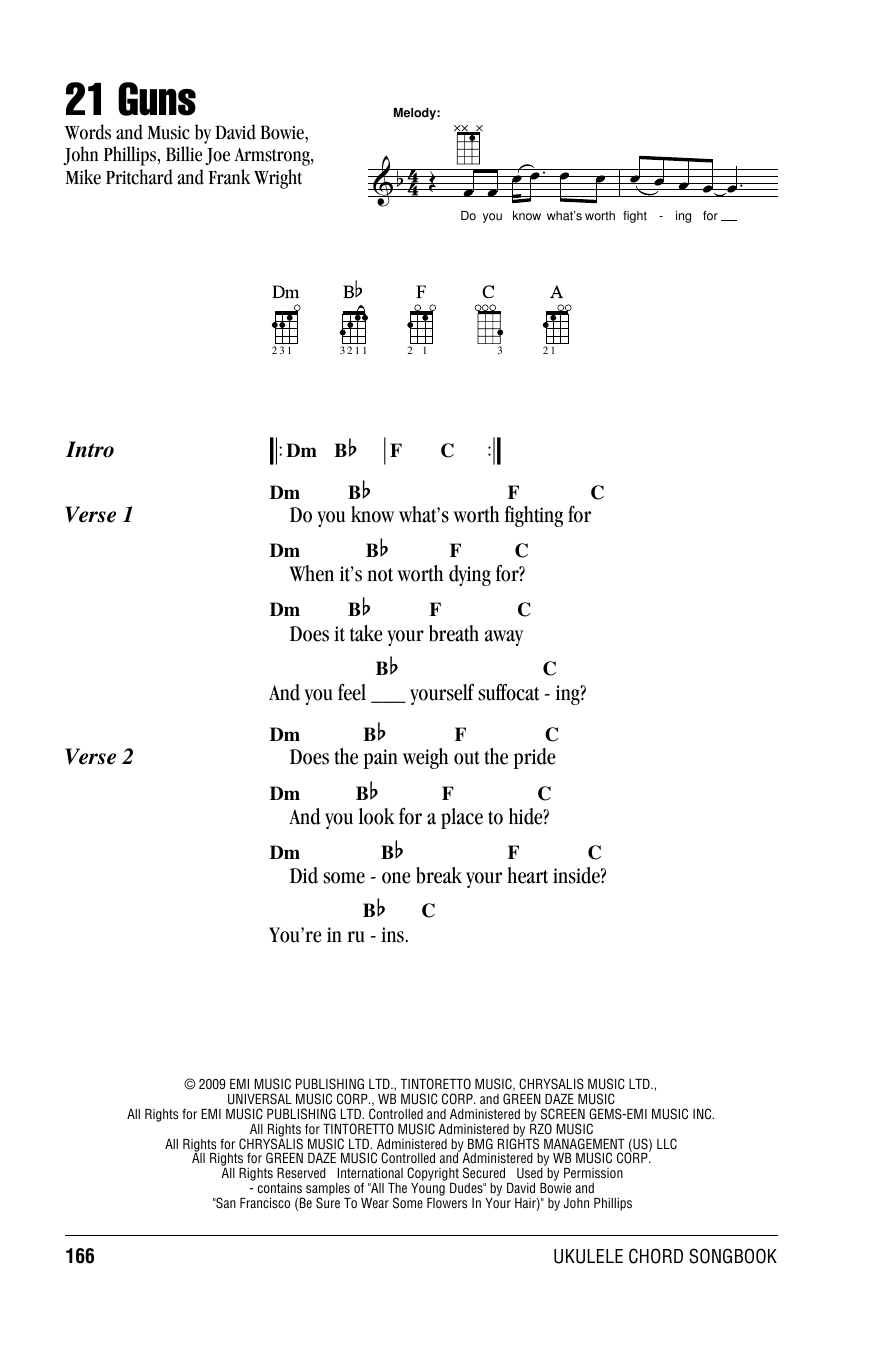 Product picture to:  21 Guns - Green Day