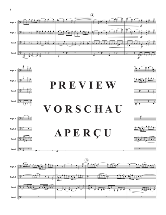 Product gallery: Page 5 of 18 Drei Choral-Variationen , , (2x Baritone, 2x Tuba)