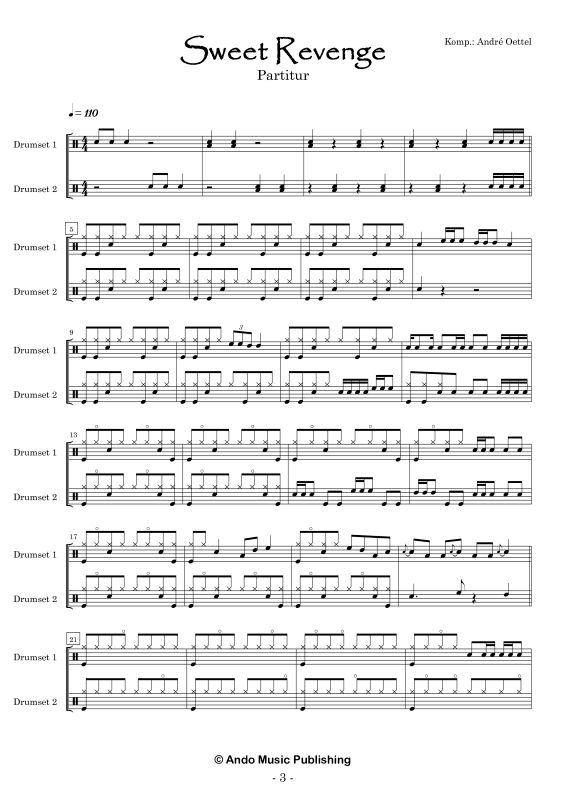 Produktgalerie: Seite 1 von 11 Sweet Revenge, , Drumset Duo