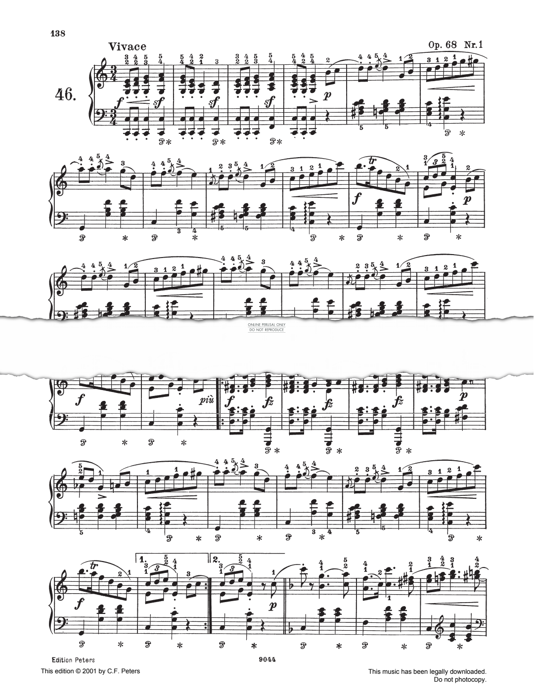 Produktbild zu: Mazurkas Op. 68 No. 1