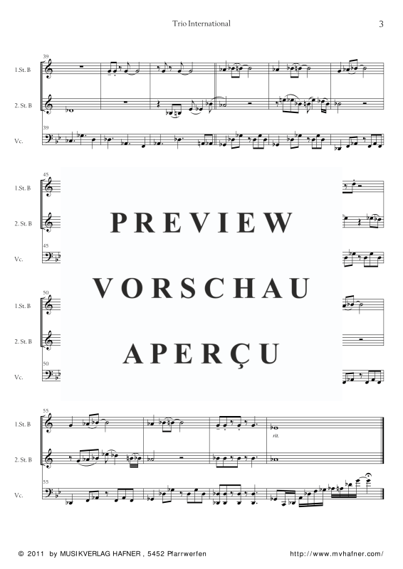 Product gallery: Page 6 of 11 Trio International, , (Mixed ensemble)