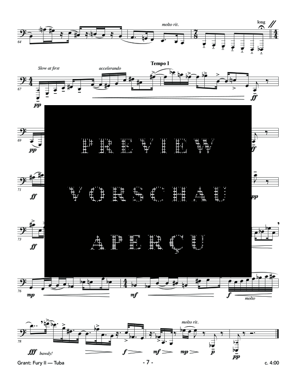 Product gallery: Page 11 of 11 Three Furies, , (Tuba Solo)