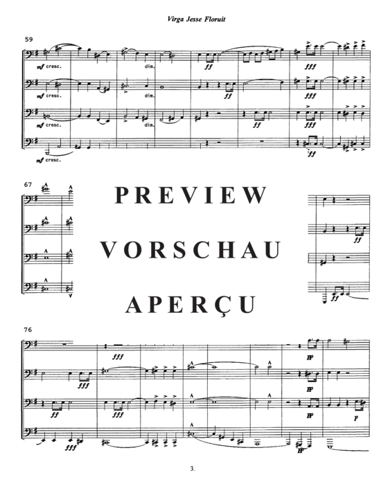 gallery: Virga Jesse Floruit , , (Tuba Quartett EETT)