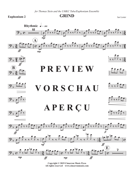 Product gallery: Page 19 of 21 Grind , , (Tuba Quartett EETT)