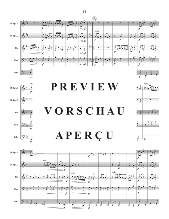 Produktgalerie: Seite 12 von 21 Three Folk Dances , , (Blechbläserquintett)