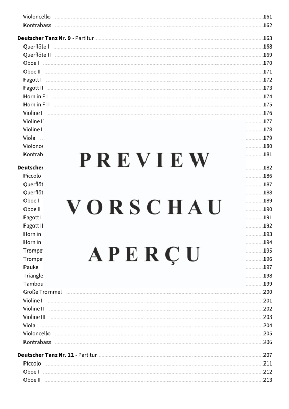 Produktgalerie: Seite 8 von 11 12 Deutsche Tänze - Fassung für Jugendkammerorchester, , Jugendkammerorchester