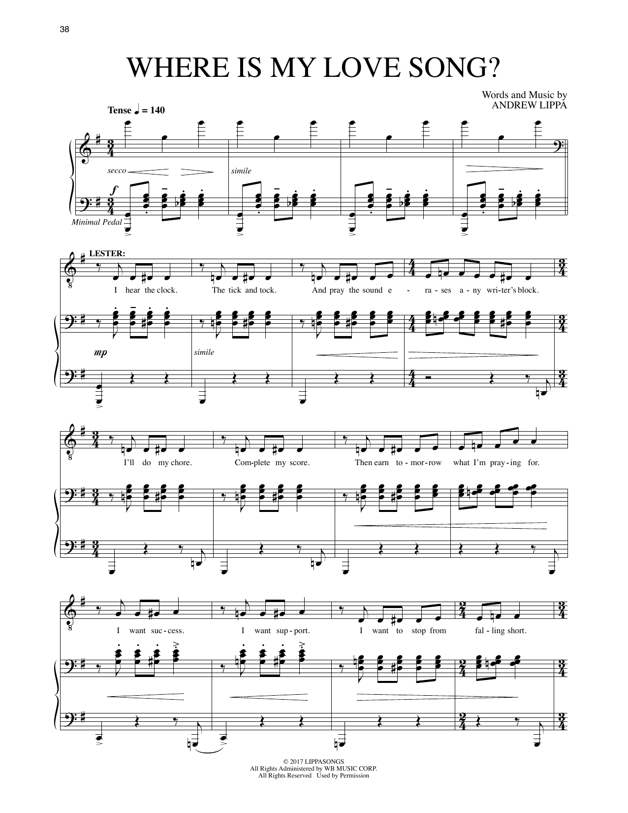 Product picture to: Where Is My Love Song? (from The Man In The Ceiling)