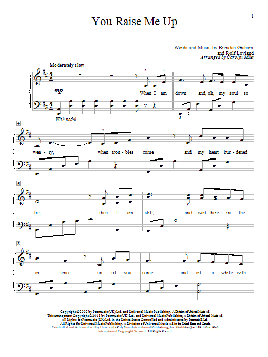 Produktbild zu: You Raise Me Up