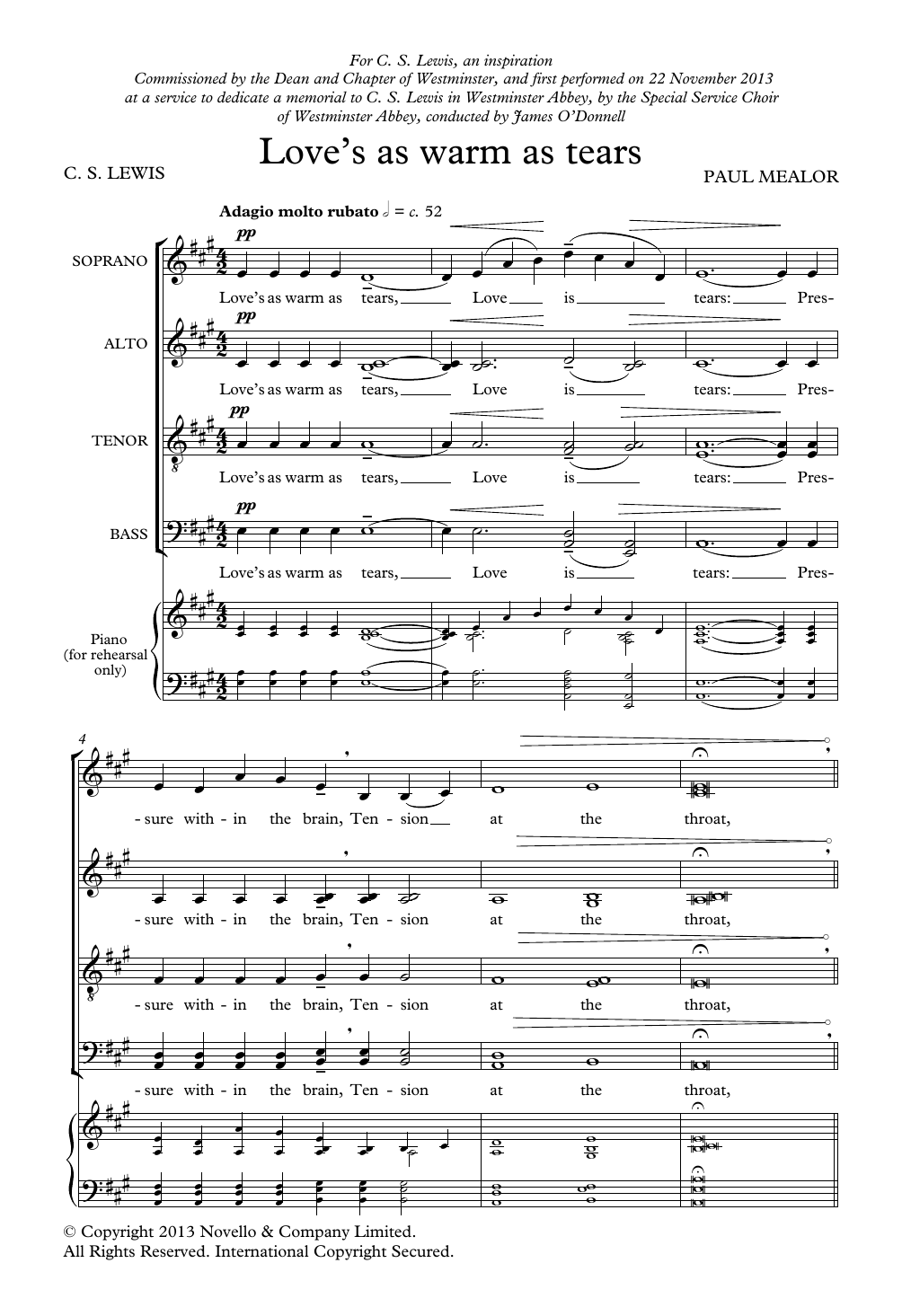 Produktbild zu: Love's As Warm As Tears