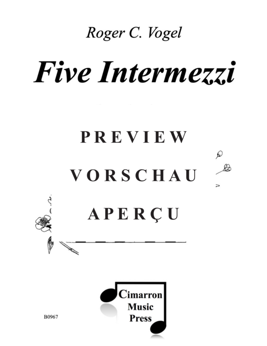 Product gallery: Page 2 of 20 Five Intermezzi , , Piano Solo