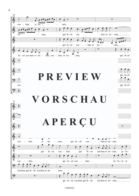 gallery: Jubilate Deo, , (Gemischter Chor 8-stimmig)