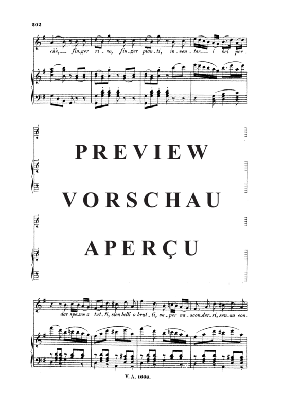 gallery: Un aura amorosa , , (Klavier + Tenor Solo)