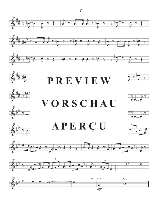 Produktgalerie: Seite 15 von 19 Dry Bones , , (3 Trompeten in B und 1 Basstrompete/Posaune)