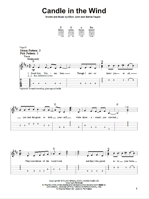 Produktbild zu: Candle In The Wind