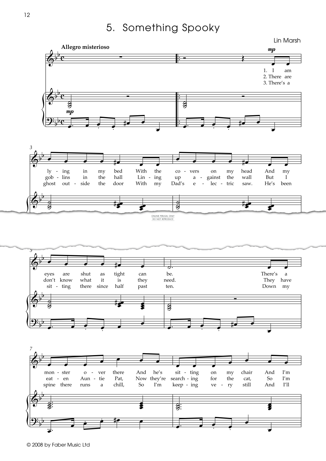 Product picture to: Something Spooky (from Spooky Songs)