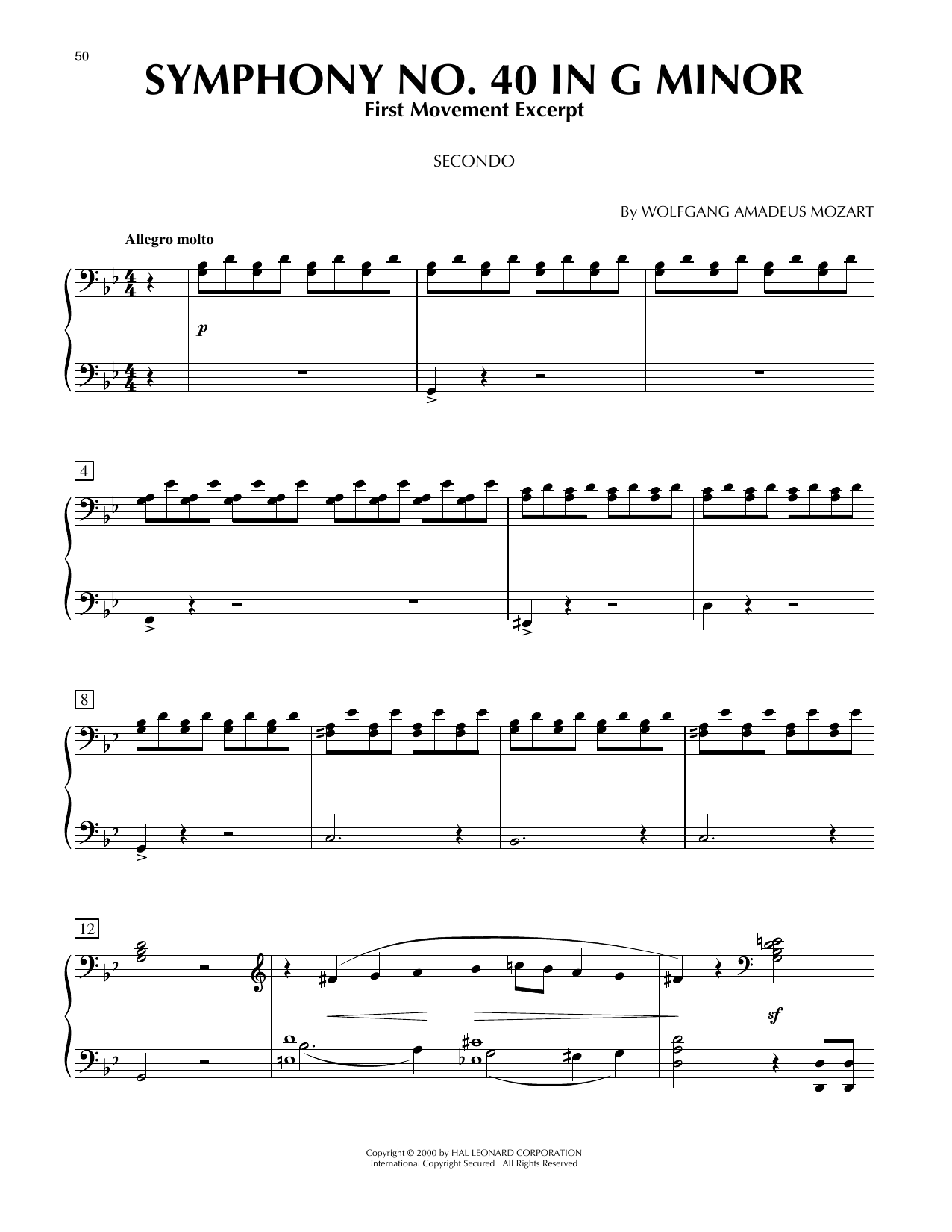 Produktbild zu: Symphony No. 40 In G Minor, First Movement Excerpt