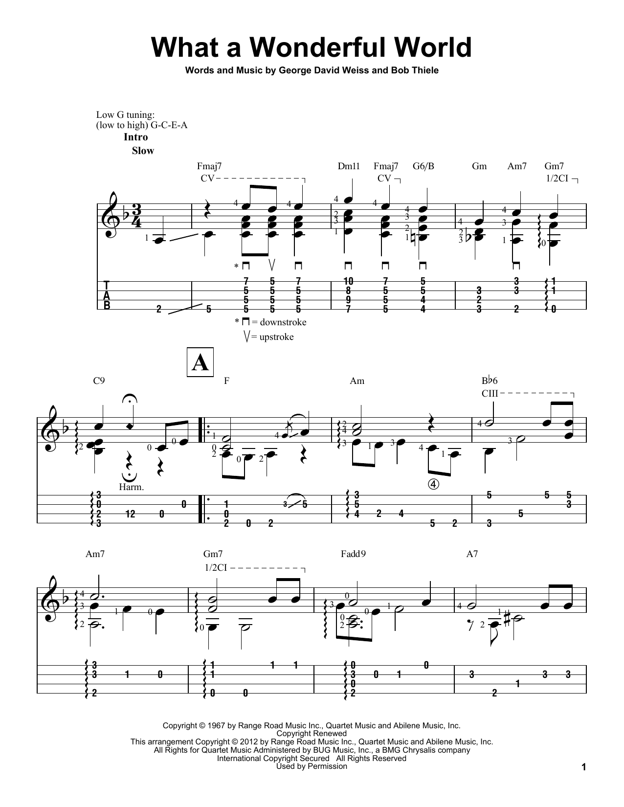 Product gallery: Page 1 of 1 What A Wonderful World, Louis Armstrong