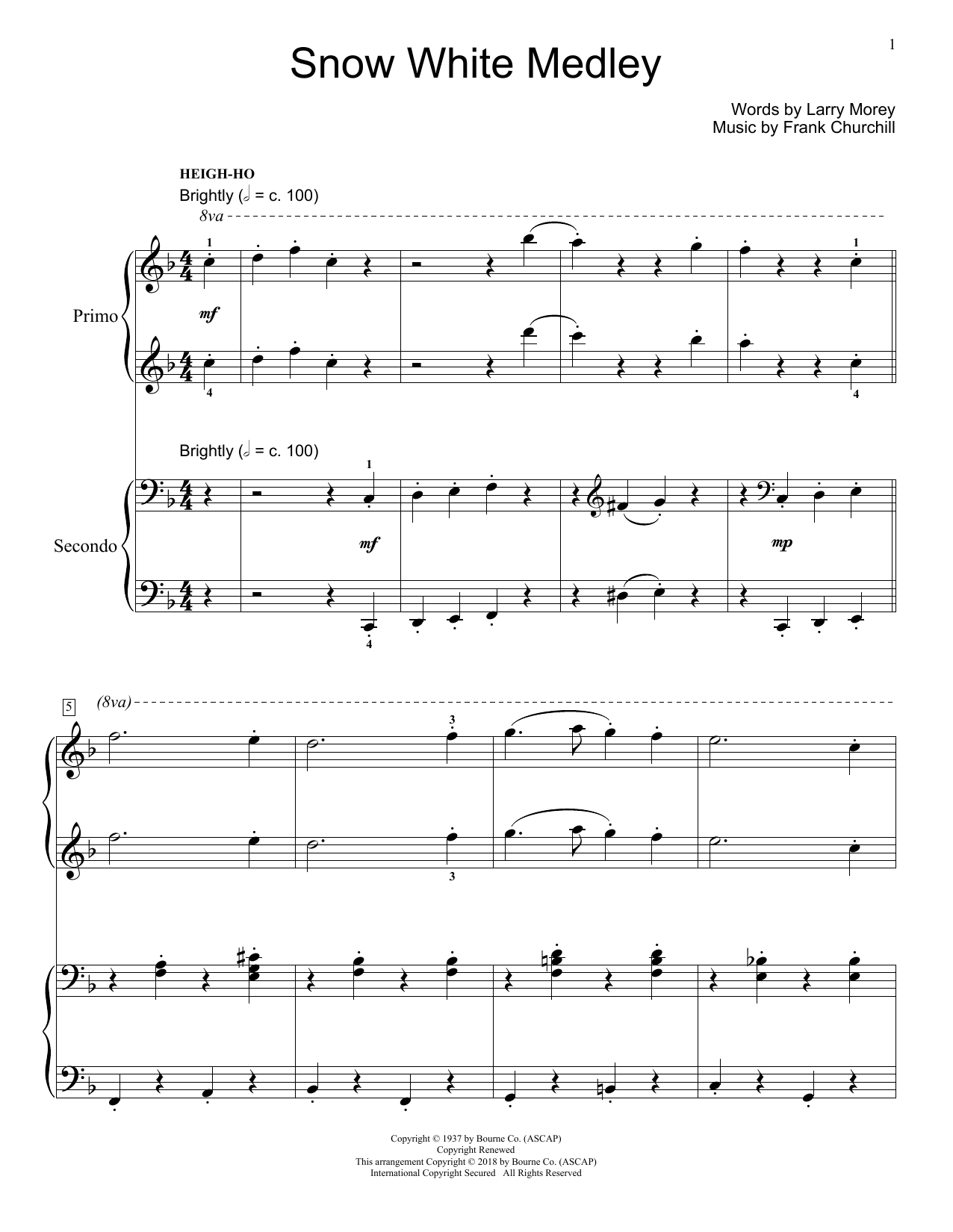 Produktbild zu: Snow White Medley