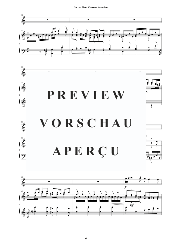 Product gallery: Page 7 of 11 Flöten Konzert in A-Moll, , Flute and Harpsichord